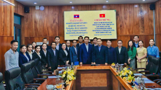 Attapeu, Quang Ngai strengthen foreign affairs cooperation
